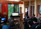 Tập huấn trang thông tin điện tử ở xã Thành Sơn